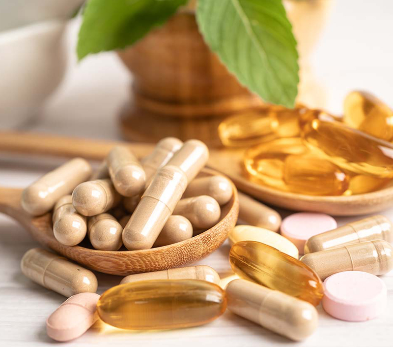 Idealny do suplementów zdrowia kości, serca i kobiet